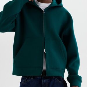 LOOSE-FIT SCUBA HOODED JACKET - H&M (size S)